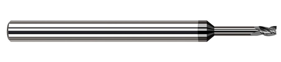 Picture of Harvey Tool 937093-C4 .093 Dia Carbide Stb FL 6x RCH EM, Diamond End Mill Standard Flute Standard Helix Carbide Diamond Single End Square Sharp